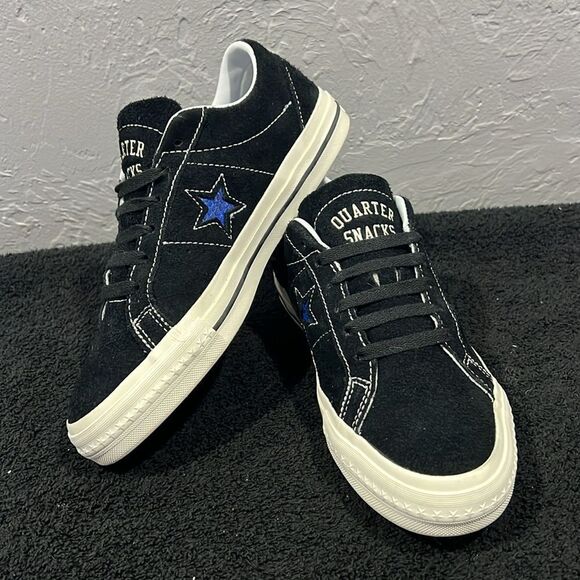 🔥🔥 Converse CONS X Quartersnacks One Star Pro Sneakers Black Size 6.5 - PERFEC - Picture 6 of 15